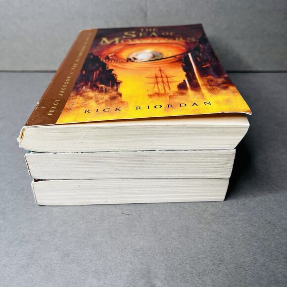 Percy Jackson and the Olympians Series Books 2-4 Rick Riordan PB Lot of 3 - Picture 5 of 9
